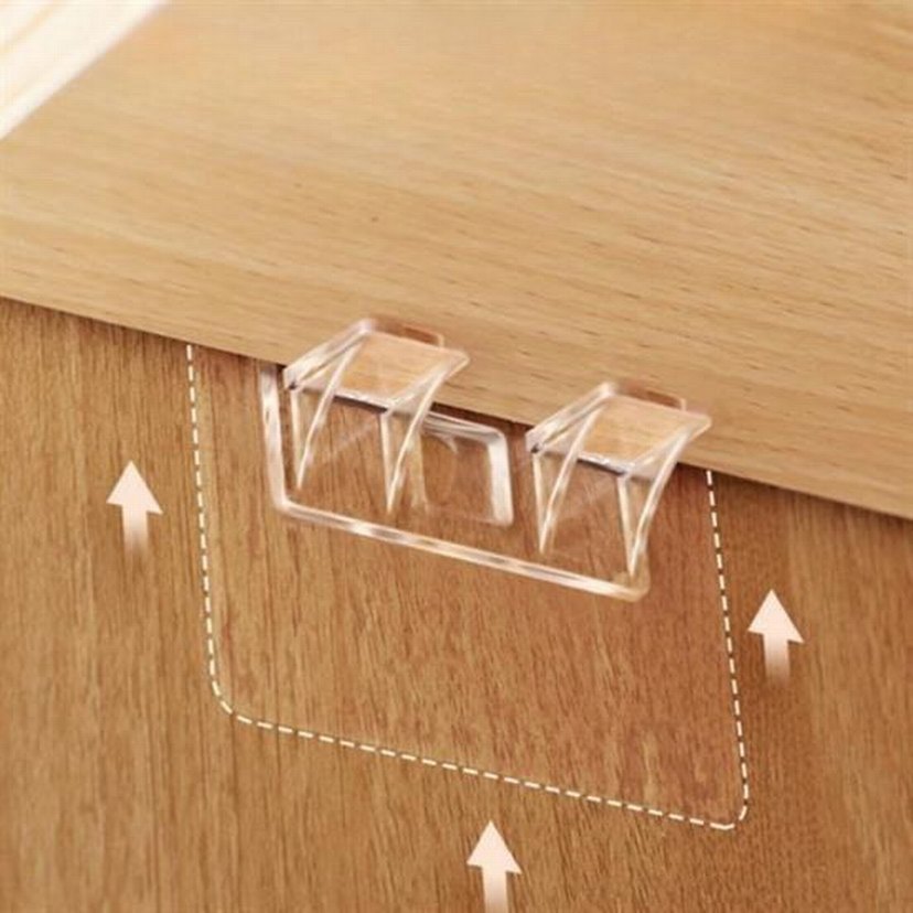 Dolap içi büyük boy raf tutucu 4lü - Görsel 2