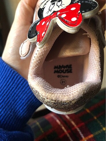 Minnie Mouse 21numara minnie mouse ayakkabı