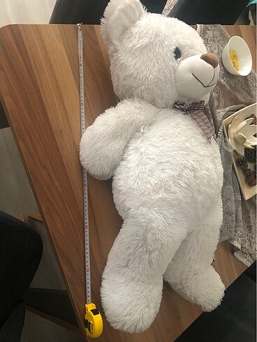 Beden Renk Beyaz peluş ayı