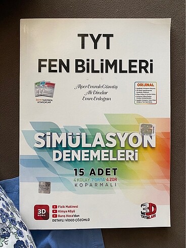 3d tyt fen deneme