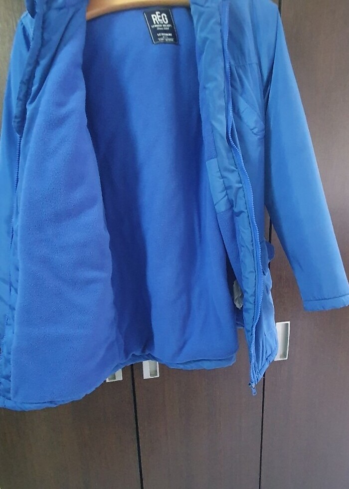 LC WAKIKI COCUK İÇİ POLARLI KAPŞONLU KABAN - Görsel 4