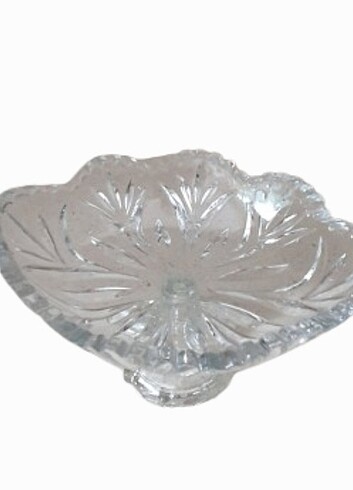 Kesme Vintage Kristal Şekerlik