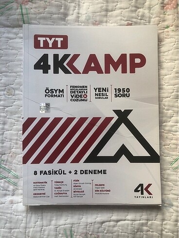 TYT kamp tum dersler fasikul kitap