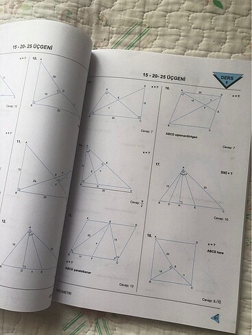  AYT Geometri tertemiz hic cozulmemis