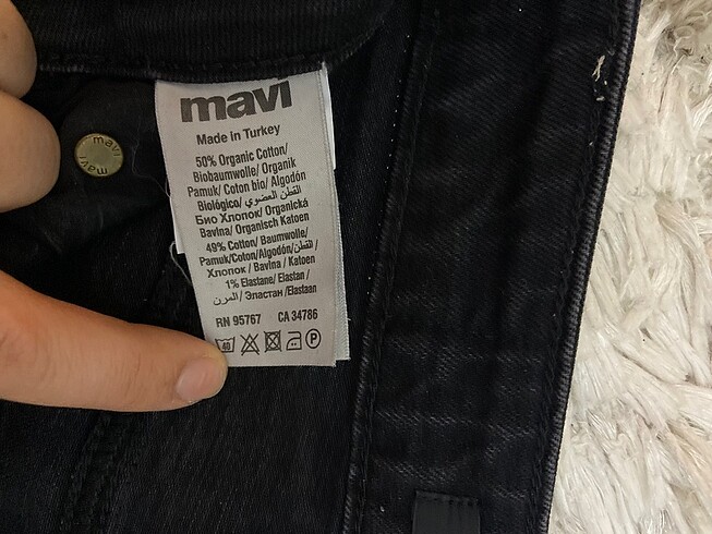 diğer Beden Mavi Jean