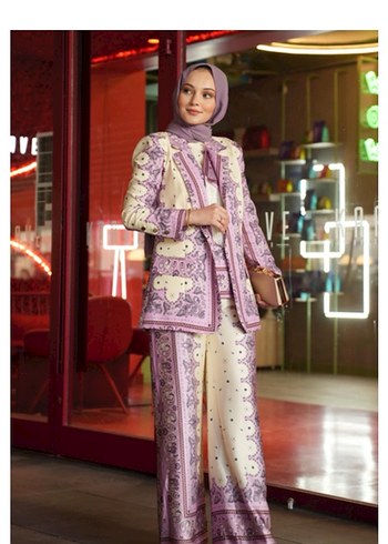 Mianotte ikili takım Nocturne İpekyol mango - Görsel 2