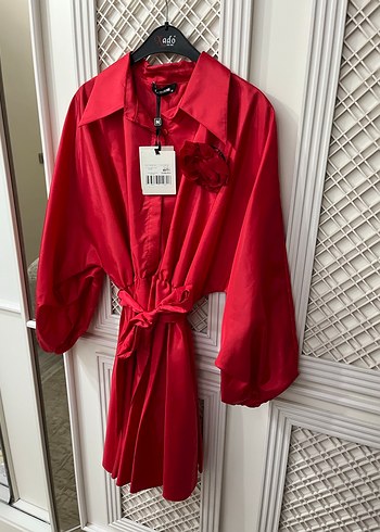 Nocturne kırmızı elbise - Görsel 2