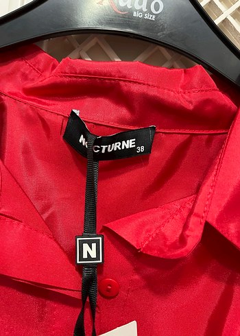 Nocturne kırmızı elbise - Görsel 3