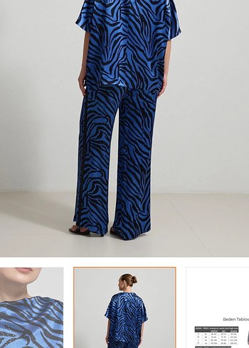 Setre ikili takım Nocturne İpekyol mianotte Miarte - Görsel 2