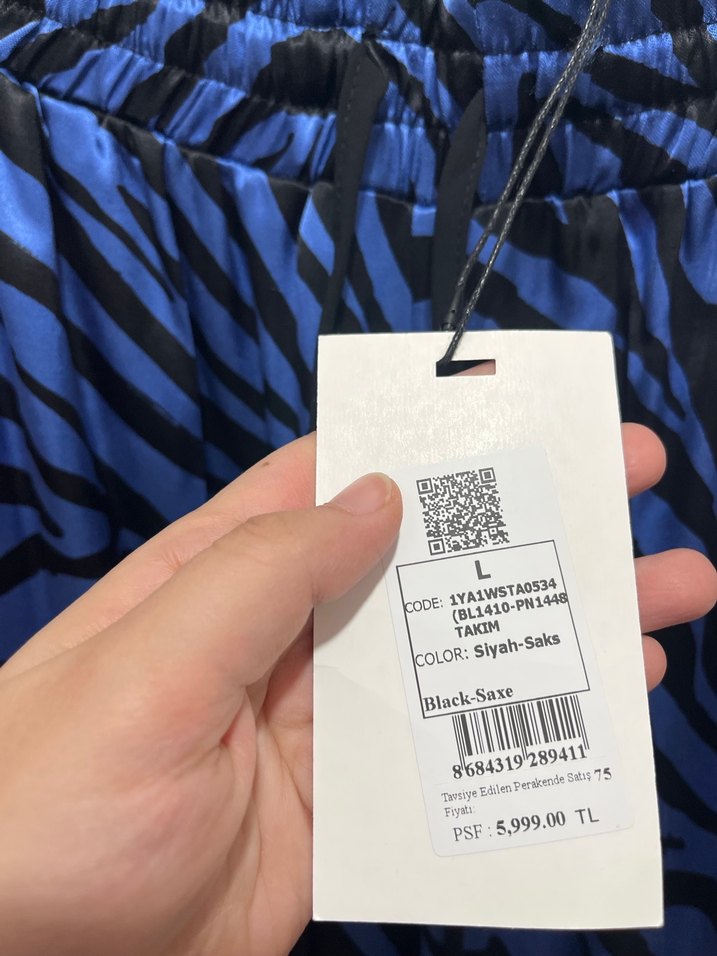 Setre ikili takım Nocturne İpekyol mianotte Miarte - Görsel 5