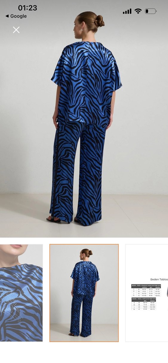 Setre ikili takım Nocturne İpekyol mianotte Miarte - Görsel 2