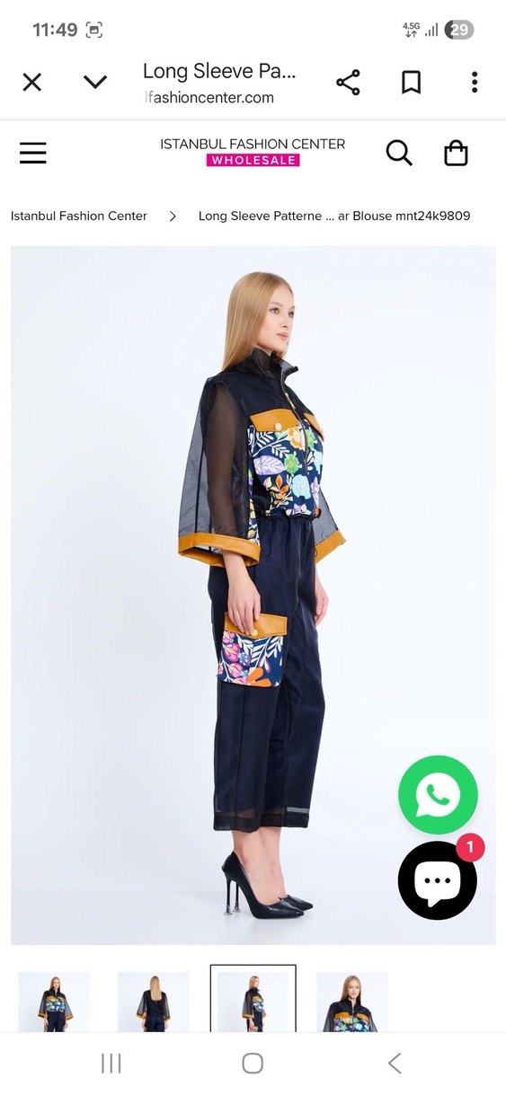 Mianotte Nocturne İpekyol ikili takım - Görsel 5