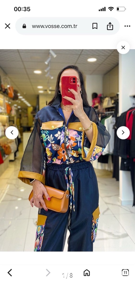 Mianotte Nocturne İpekyol ikili takım - Görsel 2