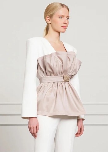 Tasarım ceket İpekyol venöve - Görsel 3