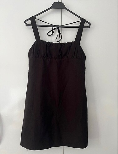 Zara Zara Marka Mini Askılı Elbise Yeni