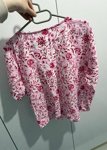 xl Beden pembe Renk Pembe Bağlama Desenli Kısa Bohem Pijama Takımı
