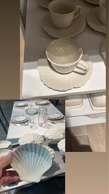  Beden H&M Home Bej Tabak ve Kase
