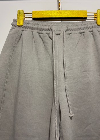 Zara Bej Kadın pamuklu  Bol Kesim Eşofman Altı - Görsel 8