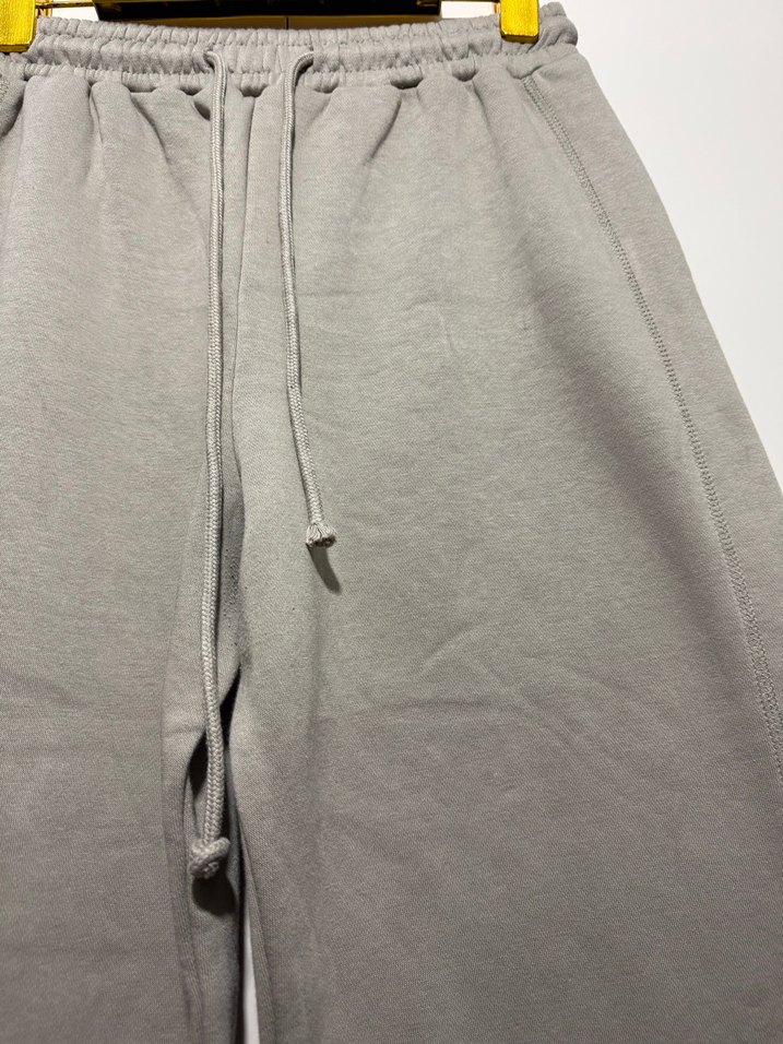 Zara Bej Kadın pamuklu  Bol Kesim Eşofman Altı - Görsel 5