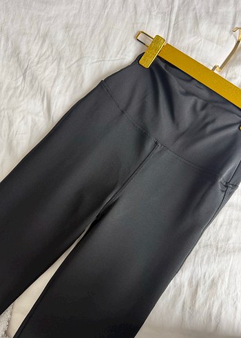 Alo Siyah Rahat Kesim İspanyol Paça Kadın Pantolon - Görsel 14