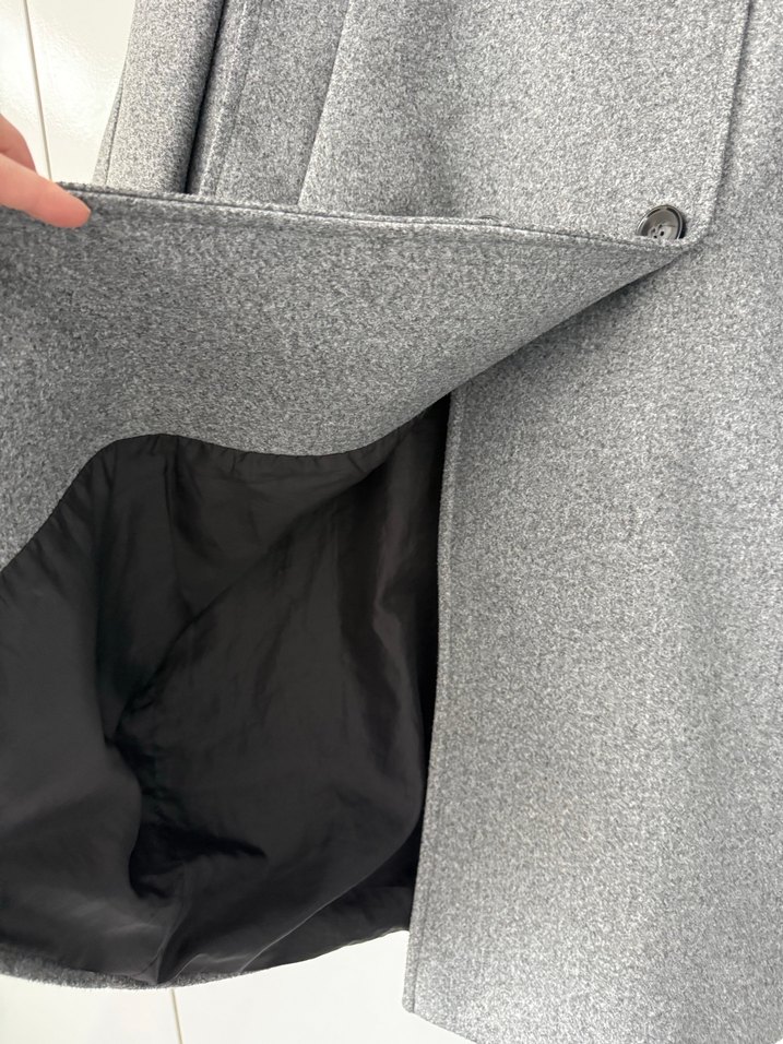 Gri Kuşaklı Uzun Kaban - Görsel 5