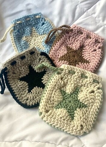 Zara Home Örgü kese 