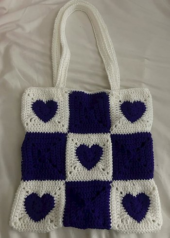 Kalpli Pinterest Örgü Çanta - Görsel 2