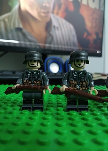  Lego ww2 alman askeri figür 4 adet