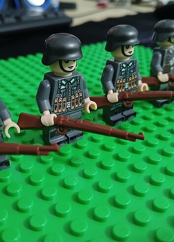 Lego ww2 alman askeri figür 4 adet - Görsel 4