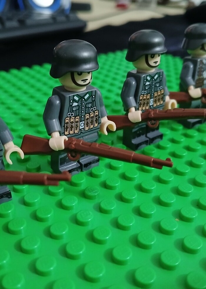 Lego ww2 alman askeri figür 4 adet - Görsel 4