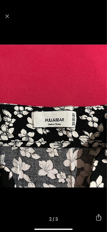 Pull and Bear pull and bear şort etek xs beden