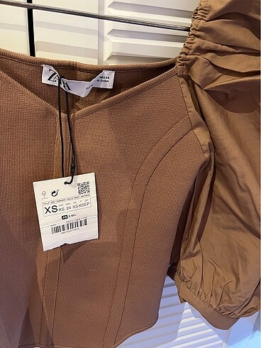 xs Beden kahverengi Renk Zara büstiyer