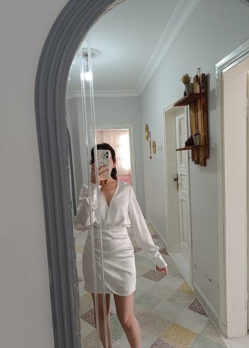 xs Beden Zara şık Kısa Elbise