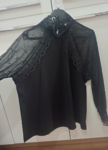 42 Beden siyah Renk Modailgi Kadın Bluz