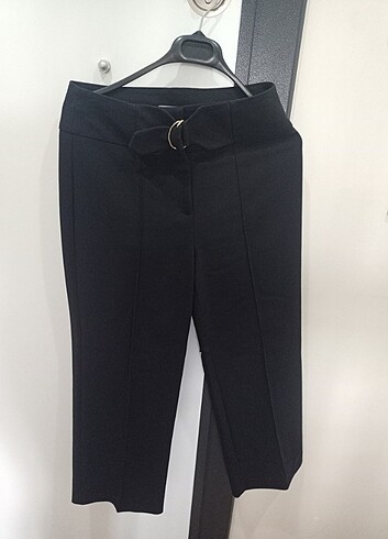 38 Beden siyah Renk Ekol Kadın Kumaş Pantolon 