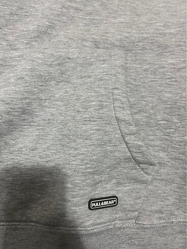 Pull and Bear PULL AND BEAR GRİ HOODİE