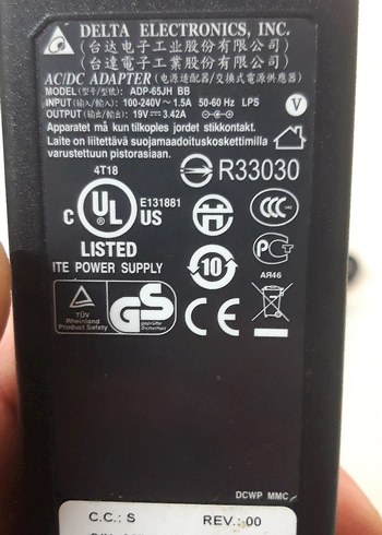 Casper Lenovo LG Toshiba Notebook Şarj Adaptör - Görsel 8