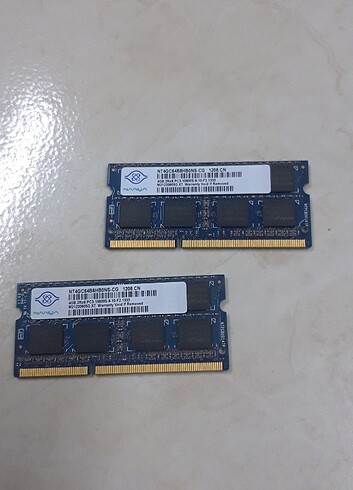 4+4 Gb DDR3 PC3 10600S Ram Notebook Saglam