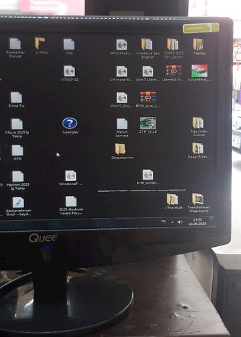 18.5 inç Monitör Temiz QUEEN Marka - Görsel 2