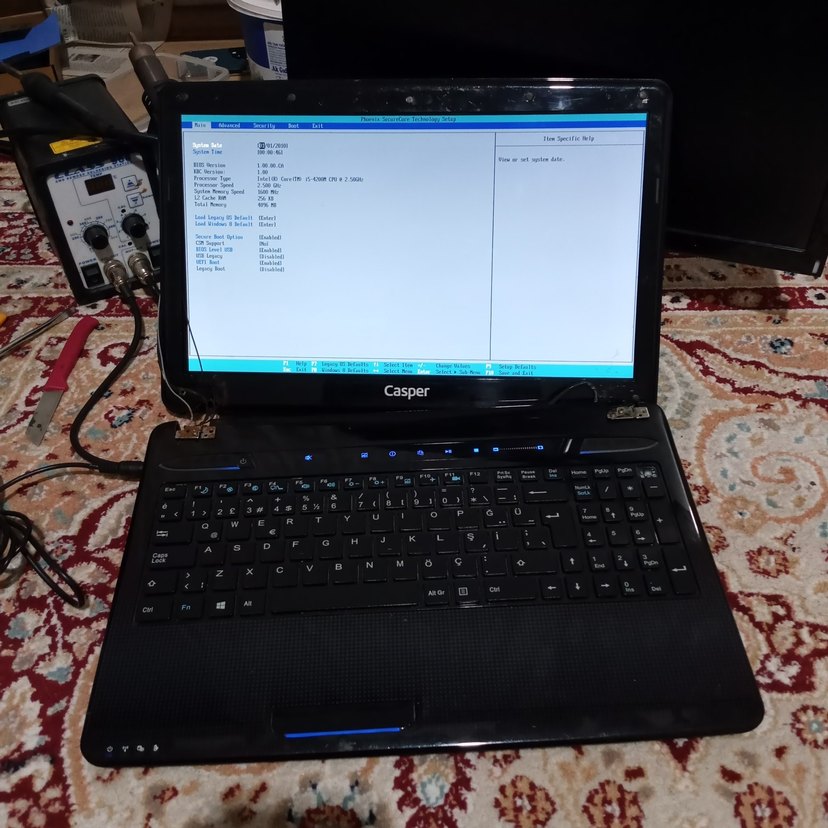 Casper CHY CKY CHU CKY Notebook Anakart Saglam - Görsel 3