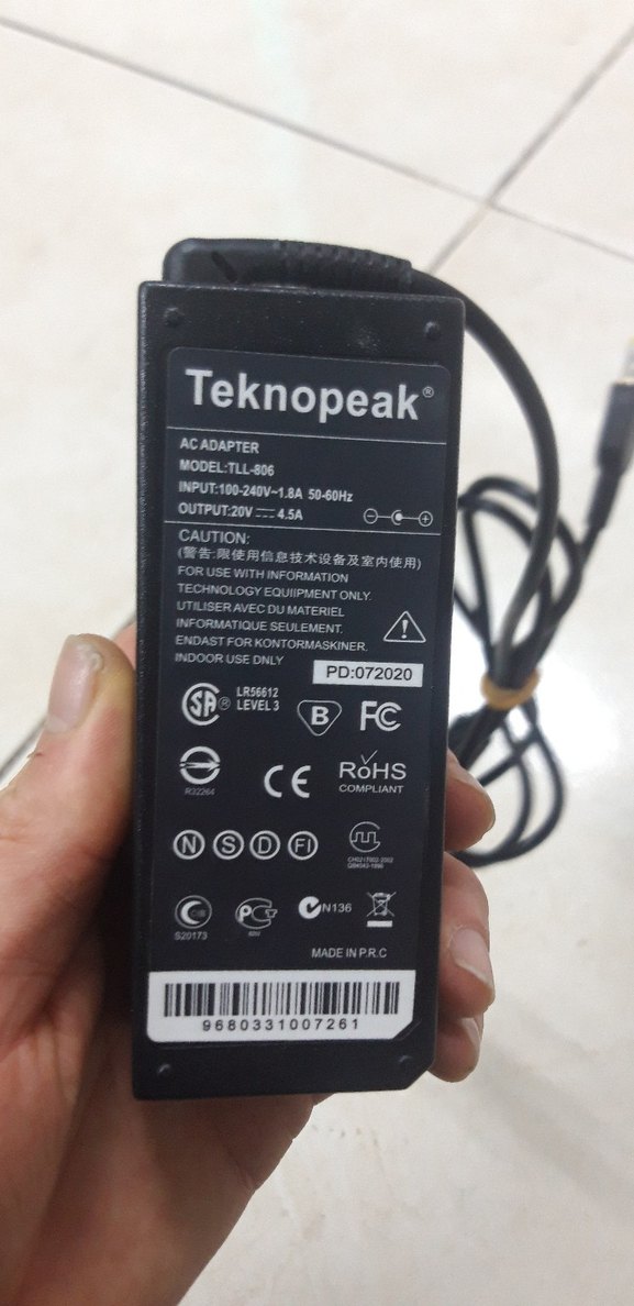 Lenovo Notebook 20 V 4.5 Akım Adaptör - Görsel 4