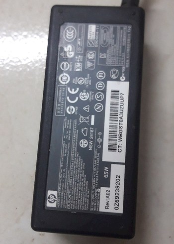 Hp Hp Dell Notebook Şarj Adaptör 18.5 Volt 3.5 Akım 65 Watt Saglam