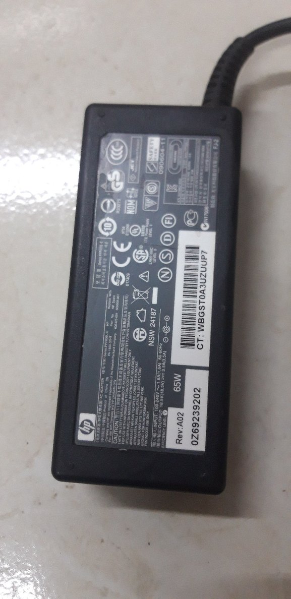 Hp Dell Notebook Şarj Adaptör 18.5 Volt 3.5 Akım 65 Watt Saglam - Görsel 2