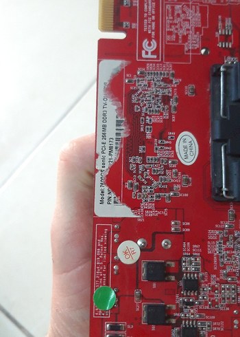 256 MB DDR3 Palit 7600GS Ekran Kartı Saglam - Görsel 4