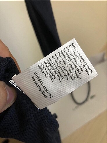 m Beden lacivert Renk Polo yaka sweatshirt
