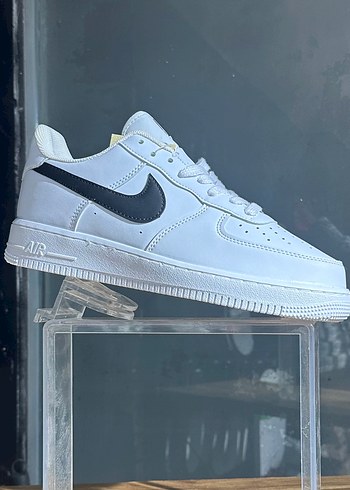 Nike Premium Nike Air Force Beyaz Lacivert Spor Ayakkabi