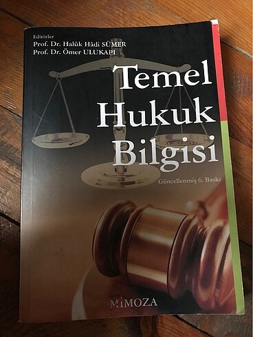 Temel Hukuk Bilgisi Kitabı