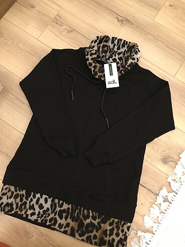 Leoparlı sweet- tunik