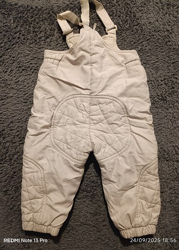 LCW Kız Bebek Beyaz Fermuarlı Tulumu - Görsel 2