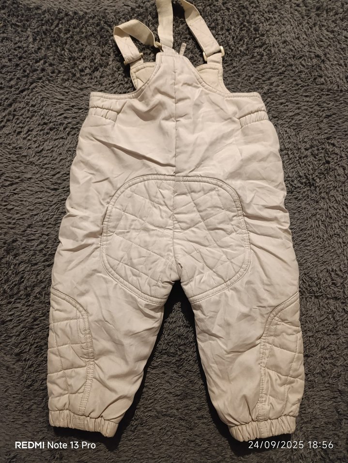 LCW Kız Bebek Beyaz Fermuarlı Tulumu - Görsel 2